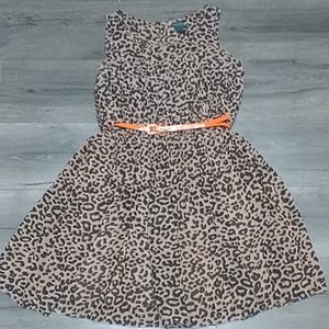 Gabby Skye leopard-print dress